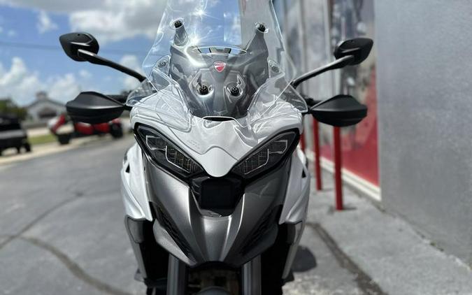 2023 Ducati Multistrada V4S Iceberg White - Alloy Wheels