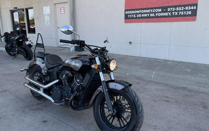 2018 Indian Motorcycle® Scout® Sixty ABS Thunder Black / Titanium Metallic