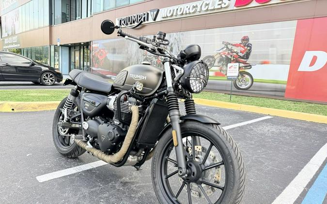 2023 Triumph Speed Twin 900 Matte Ironstone