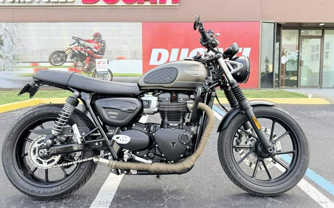 2023 Triumph Speed Twin 900 Matte Ironstone