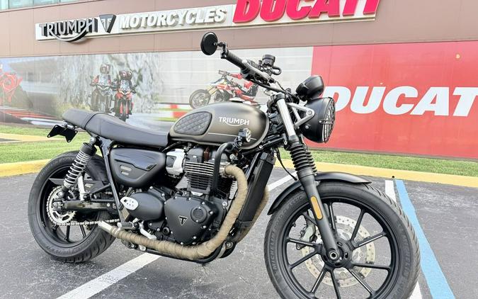 2023 Triumph Speed Twin 900 Matte Ironstone
