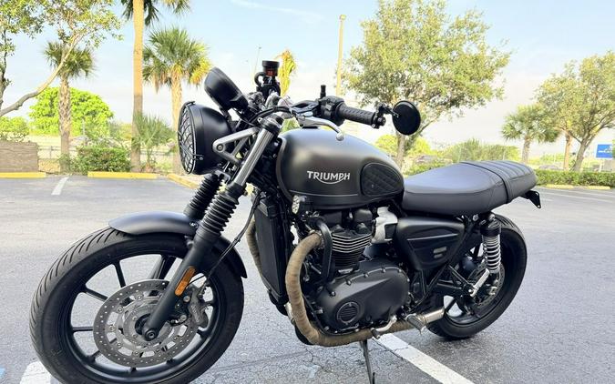 2023 Triumph Speed Twin 900 Matte Ironstone
