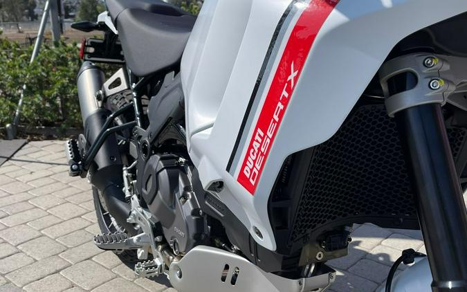 2024 Ducati DesertX White Livery