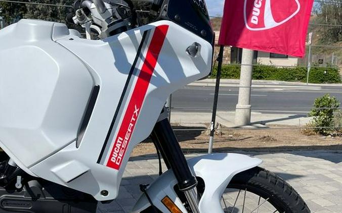 2024 Ducati DesertX White Livery