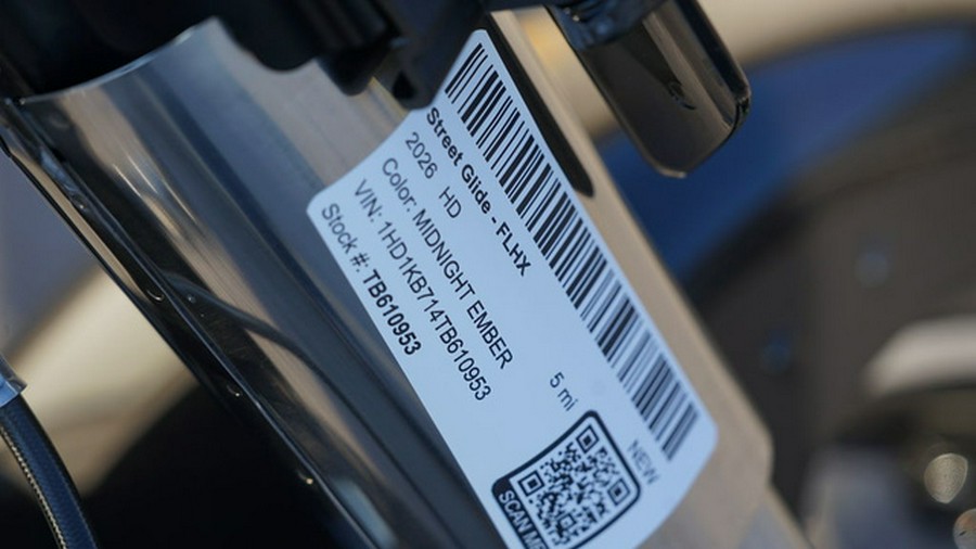 2026 Harley-Davidson FLHX - Street Glide