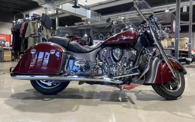 2019 Indian Motorcycle® SPRGFLD, STEEL GRAY/BURGUNDY MTLLC, 49ST Base