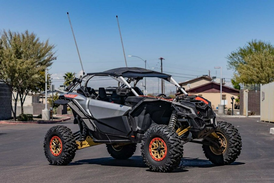 2019 Can-Am® Maverick™ X3 X™ RS TURBO R Gold & Can-Am Red & Hyper Silver