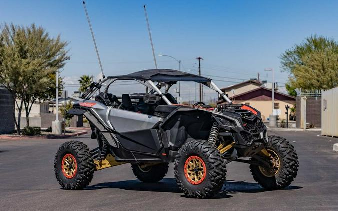 2019 Can-Am® Maverick™ X3 X™ RS TURBO R Gold & Can-Am Red & Hyper Silver