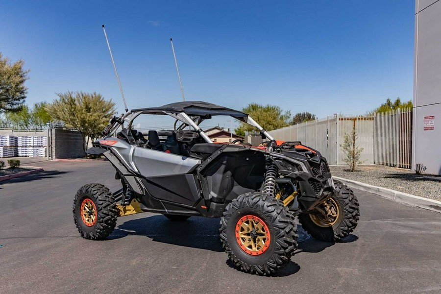 2019 Can-Am® Maverick™ X3 X™ RS TURBO R Gold & Can-Am Red & Hyper Silver