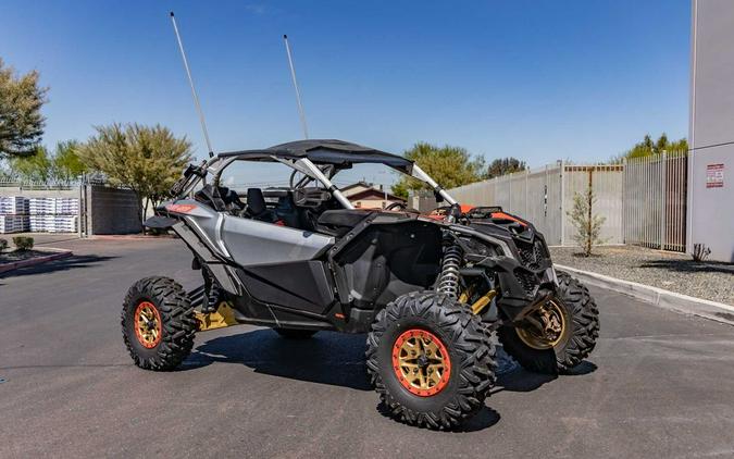 2019 Can-Am® Maverick™ X3 X™ RS TURBO R Gold & Can-Am Red & Hyper Silver