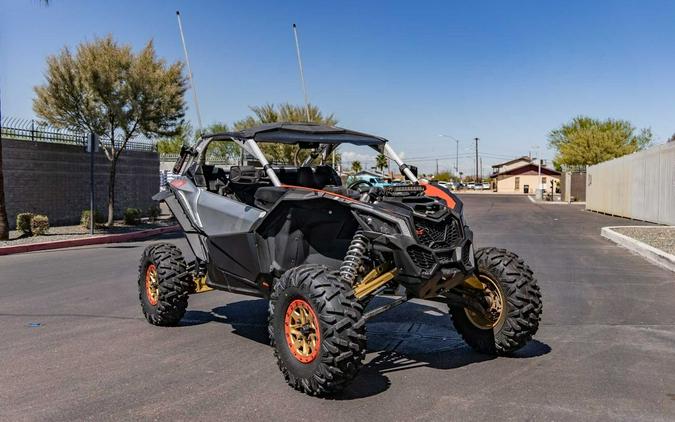 2019 Can-Am® Maverick™ X3 X™ RS TURBO R Gold & Can-Am Red & Hyper Silver