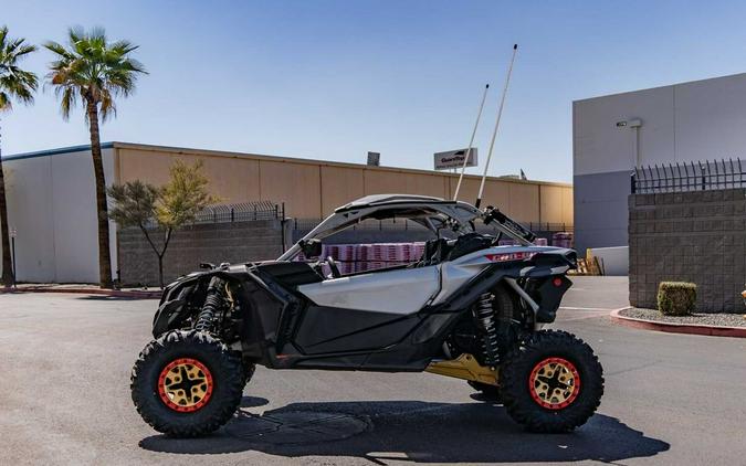 2019 Can-Am® Maverick™ X3 X™ RS TURBO R Gold & Can-Am Red & Hyper Silver