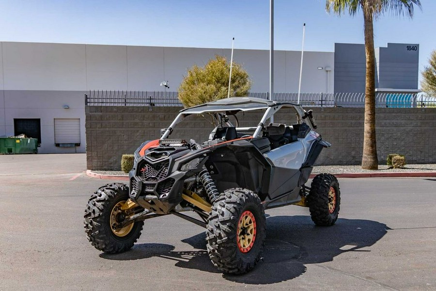 2019 Can-Am® Maverick™ X3 X™ RS TURBO R Gold & Can-Am Red & Hyper Silver