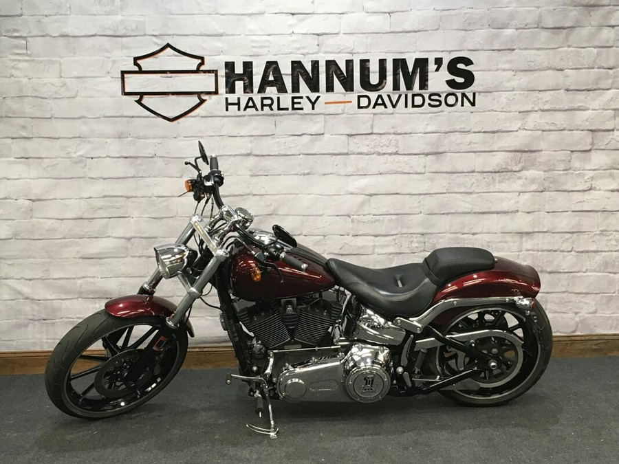 2015 Harley-Davidson Breakout Mysterious Red Sunglo FXSB