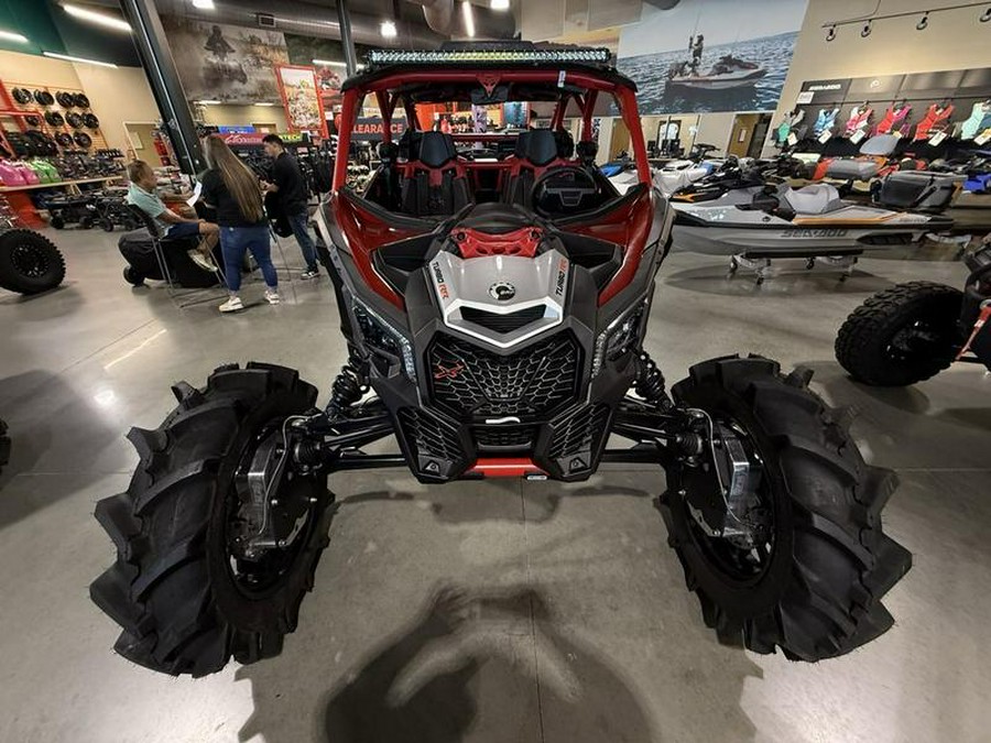 2025 Can-Am® Maverick X3 Max X RS Turbo RR With Smart-Shox Fiery Red & Hyper Silver