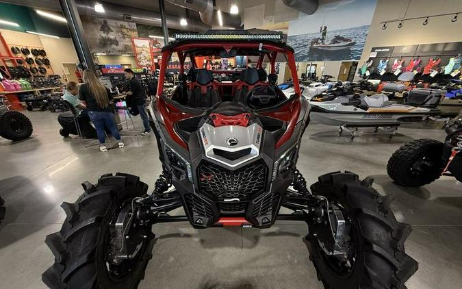 2025 Can-Am® Maverick X3 Max X RS Turbo RR With Smart-Shox Fiery Red & Hyper Silver