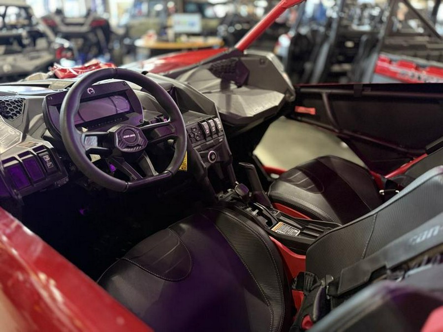 2025 Can-Am® Maverick X3 Max X RS Turbo RR With Smart-Shox Fiery Red & Hyper Silver