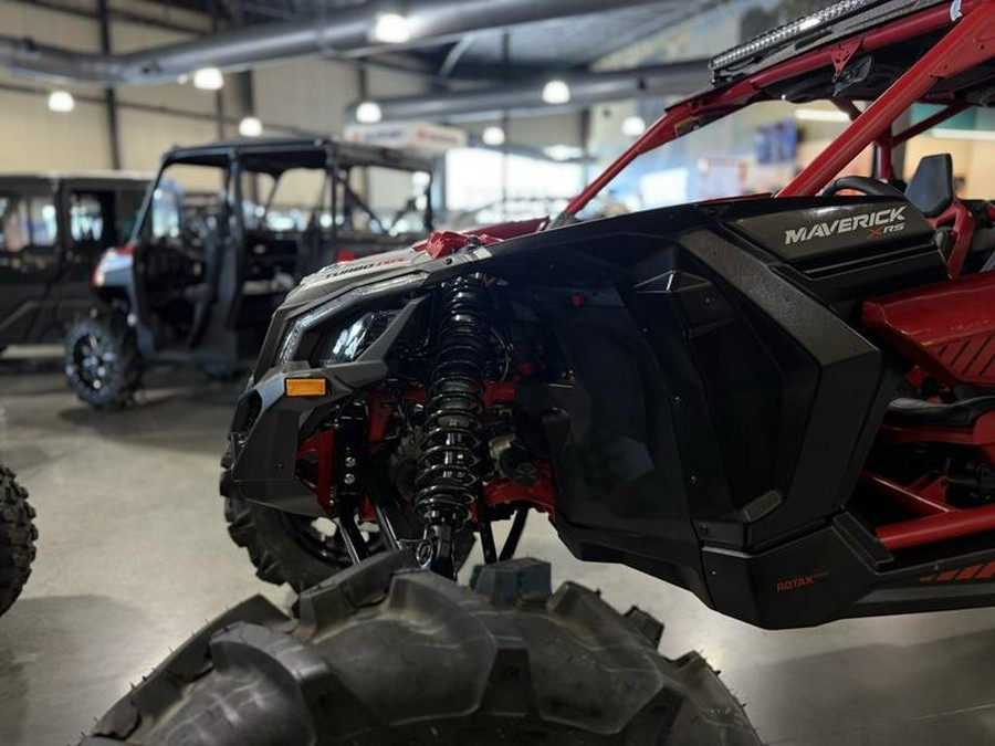 2025 Can-Am® Maverick X3 Max X RS Turbo RR With Smart-Shox Fiery Red & Hyper Silver