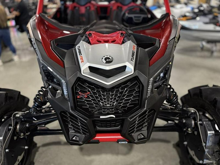2025 Can-Am® Maverick X3 Max X RS Turbo RR With Smart-Shox Fiery Red & Hyper Silver
