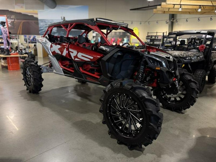 2025 Can-Am® Maverick X3 Max X RS Turbo RR With Smart-Shox Fiery Red & Hyper Silver