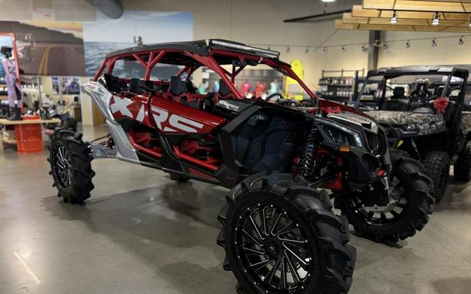 2025 Can-Am® Maverick X3 Max X RS Turbo RR With Smart-Shox Fiery Red & Hyper Silver