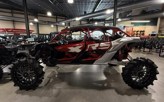 2025 Can-Am® Maverick X3 Max X RS Turbo RR With Smart-Shox Fiery Red & Hyper Silver