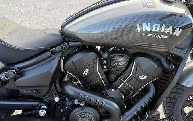 2026 Indian Motorcycle® Scout® Bobber Limited +Tech Heavy Metal Smoke