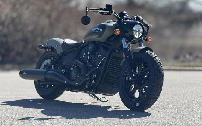 2026 Indian Motorcycle® Scout® Bobber Limited +Tech Moss Green Smoke