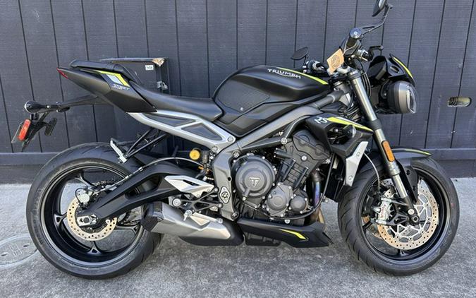 2020 Triumph Street Triple RS Matte Jet Black