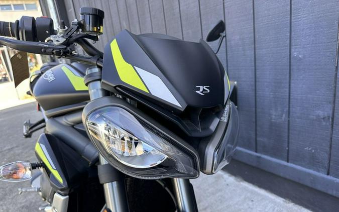 2020 Triumph Street Triple RS Matte Jet Black