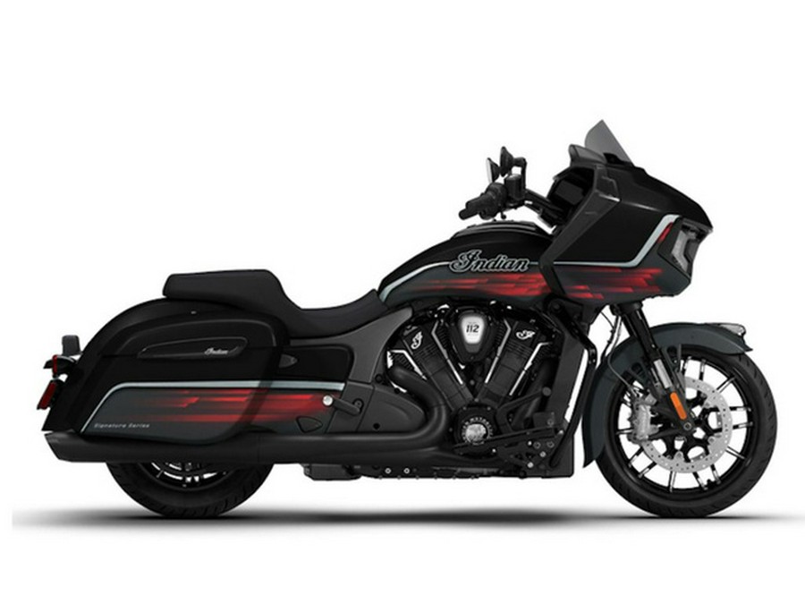 2026 Indian Challenger Dark Horse Signature Series Abyss Metallic / Red Allert
