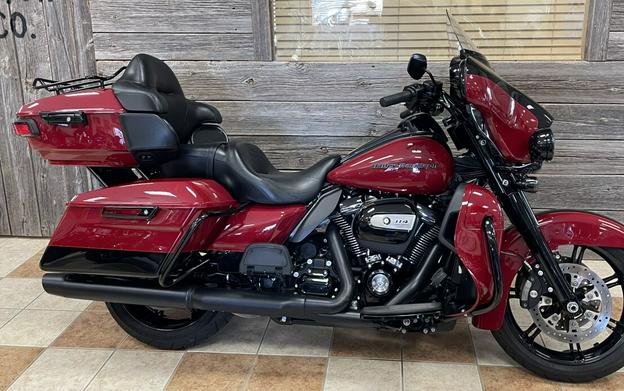 2021 Harley-Davidson Ultra Limited Billiard Red/Vivid Black – Black Finish