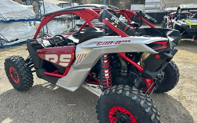 2024 Can-Am® Maverick X3 X rs Turbo RR with Smart-Shox Fiery Red & Hyper Silver