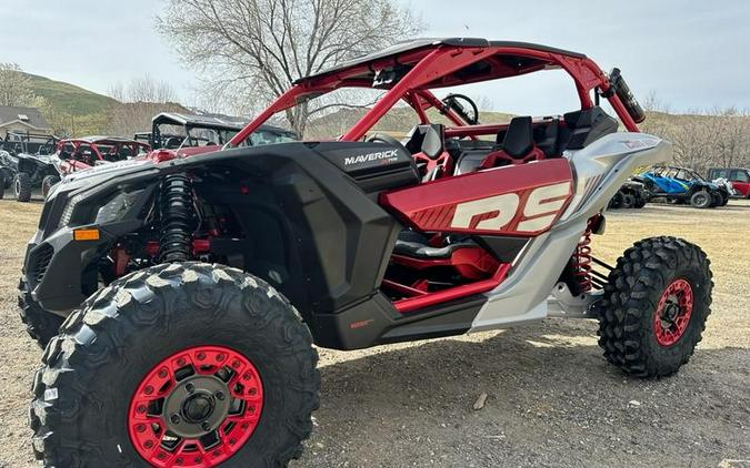 2024 Can-Am® Maverick X3 X rs Turbo RR with Smart-Shox Fiery Red & Hyper Silver