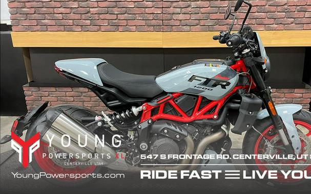 2024 Indian Motorcycle® FTR Sport Storm Gray/Red