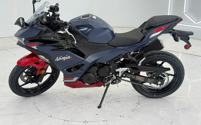 2026 Kawasaki Ninja 500 ABS Metallic Matte Twilight Blue