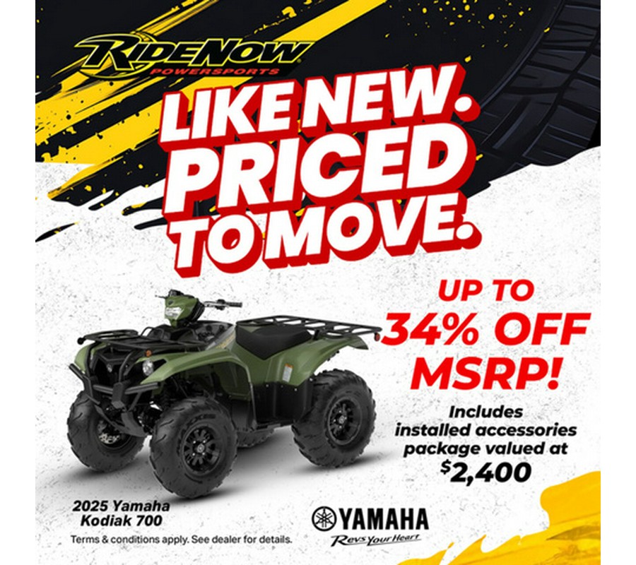 2025 Yamaha Kodiak 700 EPS
