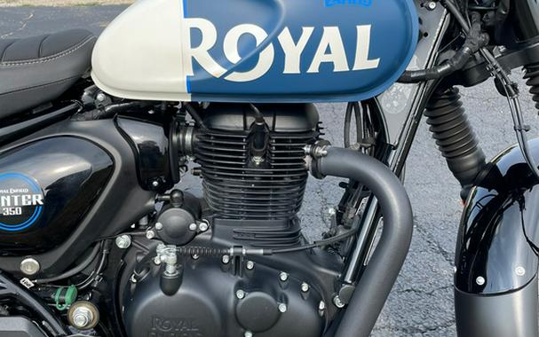 2023 Royal Enfield Hunter 350 - REBEL BLUE