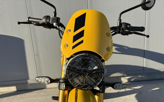 2026 Triumph Scrambler 400 XC Racing Yellow