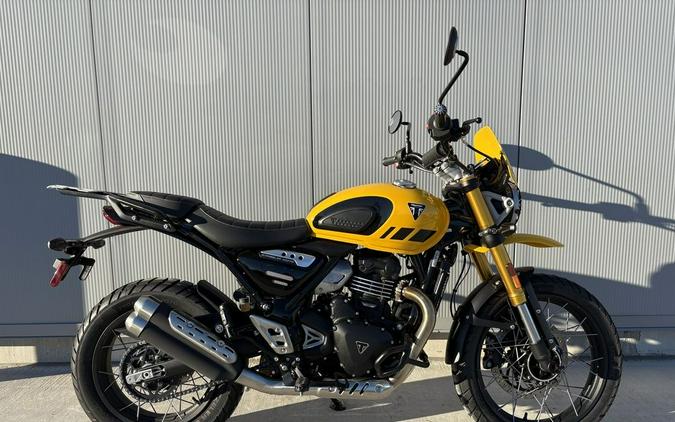 2026 Triumph Scrambler 400 XC Racing Yellow
