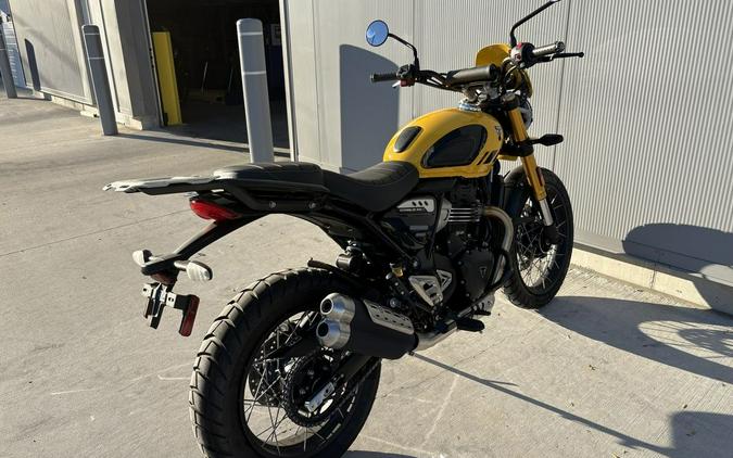 2026 Triumph Scrambler 400 XC Racing Yellow