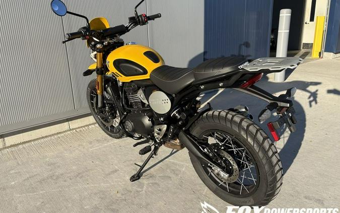 2026 Triumph Scrambler 400 XC Racing Yellow