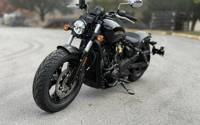 2026 Indian Motorcycle® Scout® Sixty Bobber Black Metallic