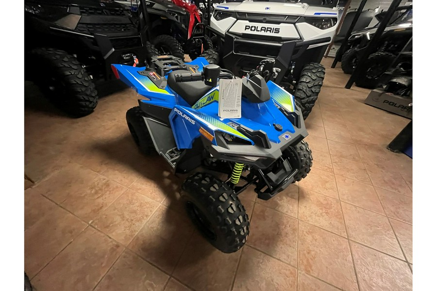 2024 Polaris Industries OUTLAW 70 EFI BLUE/LIME