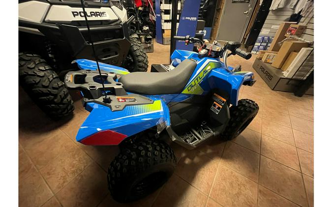 2024 Polaris Industries OUTLAW 70 EFI BLUE/LIME