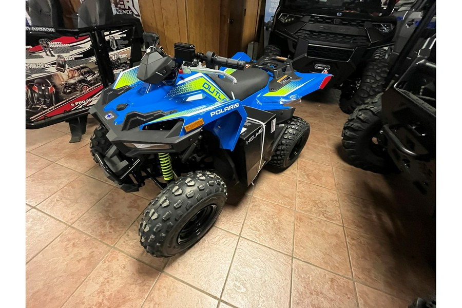 2024 Polaris Industries OUTLAW 70 EFI BLUE/LIME