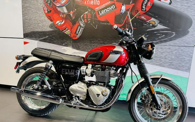 2025 Triumph Bonneville T120 - Elvis Presley Edition Carnival Red