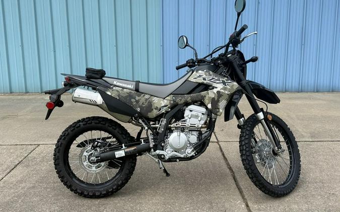 2026 Kawasaki KLX300 Cypher Camo Beige