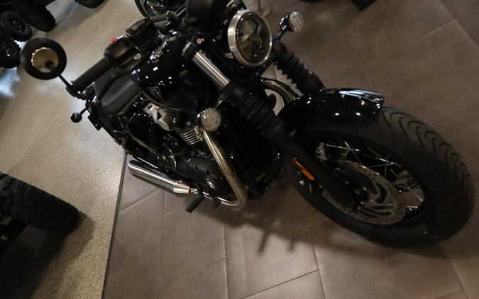 2026 Triumph Bonneville Bobber Jet black
