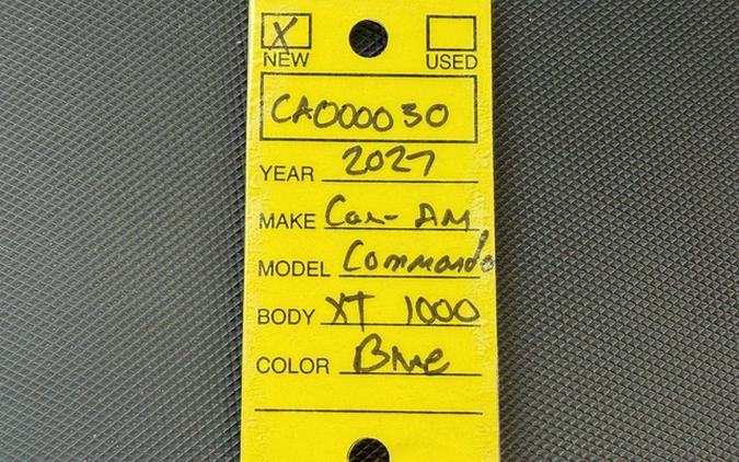 2027 Can-Am Commander MAX XT-P